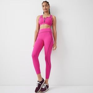 J CREW HIGH RISE SLEEK STRETCH LEGGINGS RADIANT FUCHSIA NWT XXL